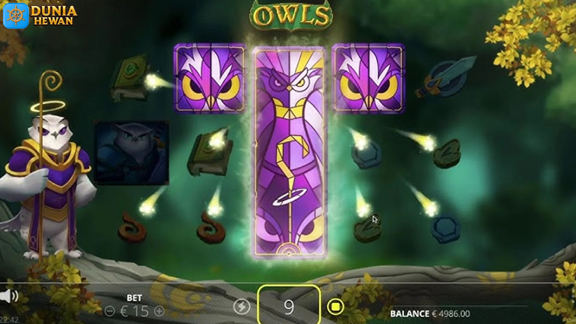 Owls Trend Paytable Burung Hantu RTP Tinggi Solid