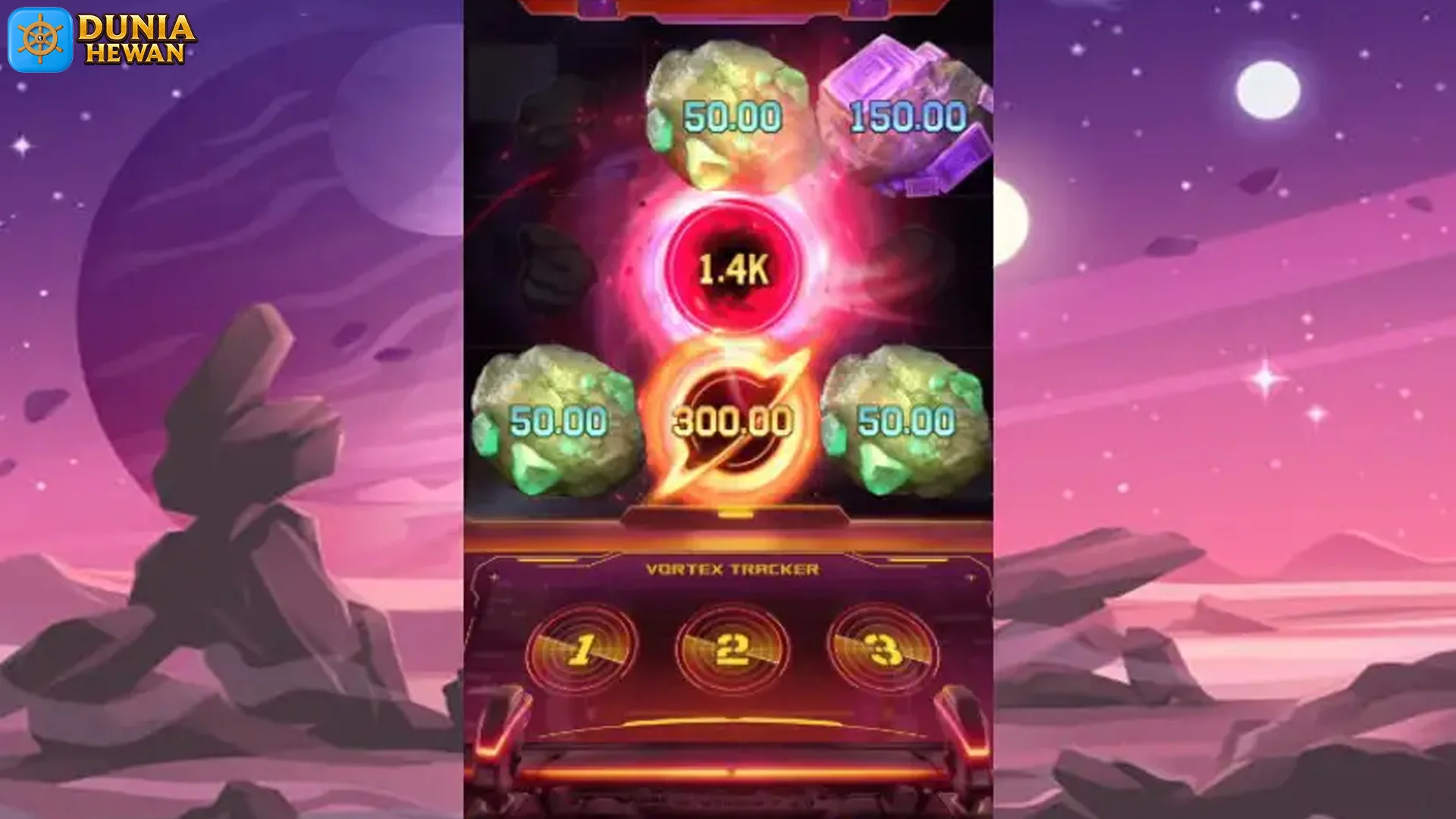 Simbol Powerup Galaxy Miner Raih Multiplier Energi Tinggi