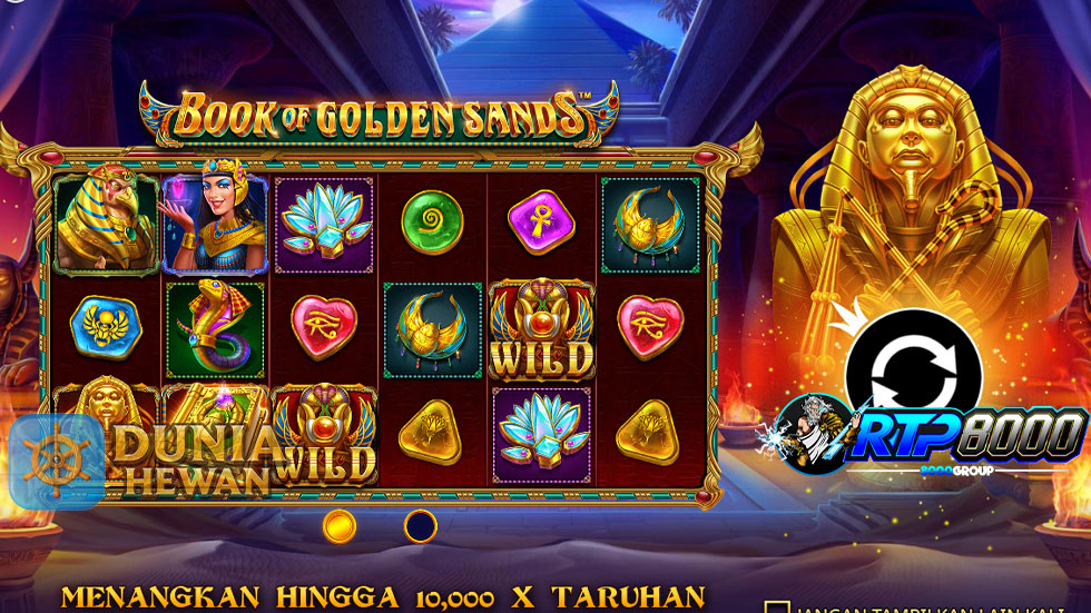 Mainkan Book of Golden Sands: Kejar Kemenangan Emas