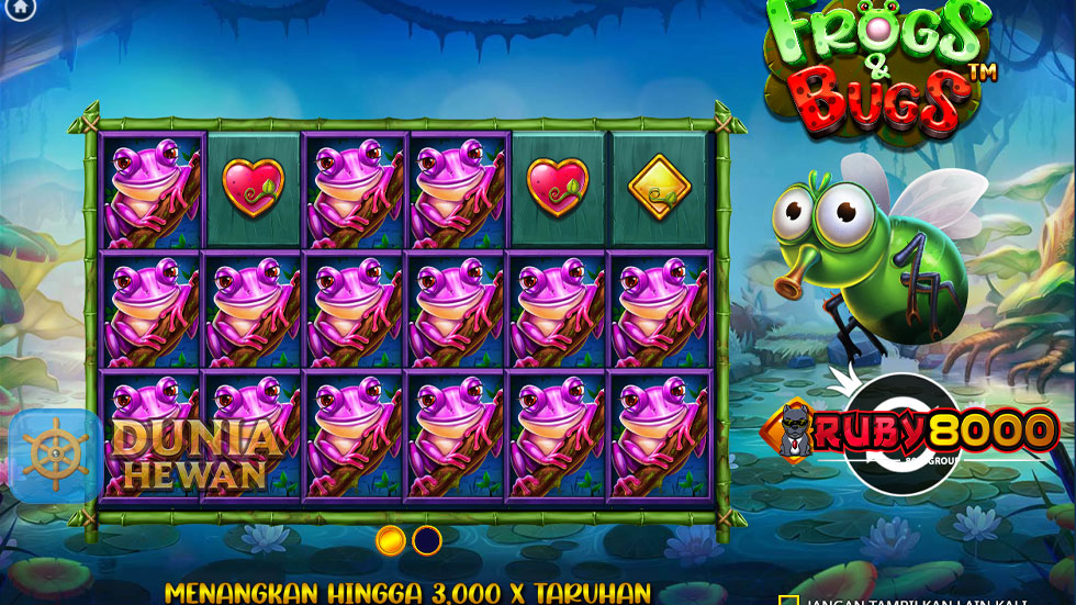 Raih Keberuntungan dengan Frogs & Bugs Slot