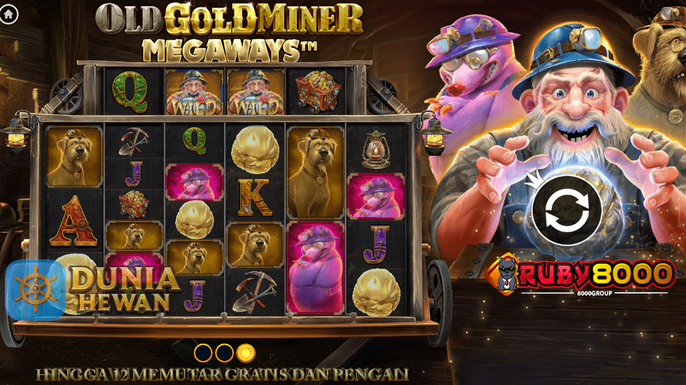 Panduan Bermain Old Gold Miner Megaways Slot Potensi Besar