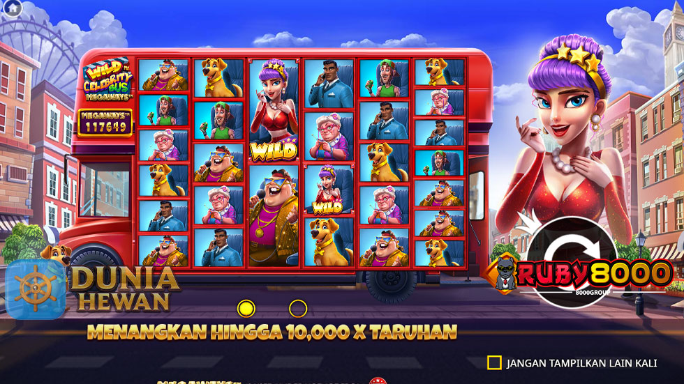Raih Keberuntungan dengan Wild Celebrity Bus Megaways!