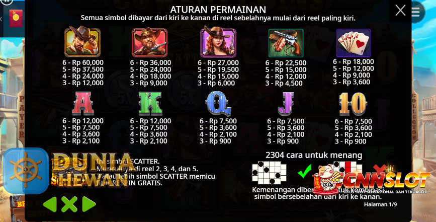 Menangkan Harta Karun di Game Slot Cowboy Coins