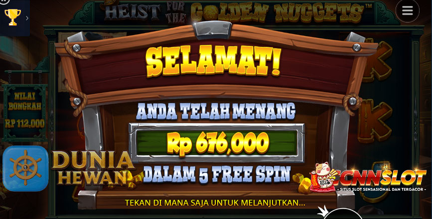 Strategi dan Tips Menang di Slot Heist for the Golden Nuggets