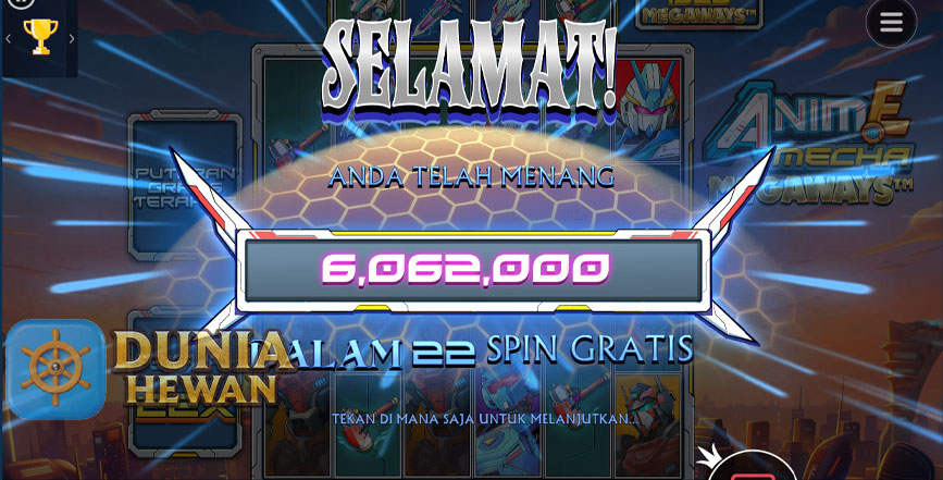Anime Mecha Megaways Game Pusat Slot Deposit DANA Terbaik
