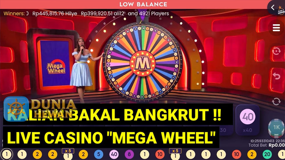 Hanya Deposit Melalui DANA Menjadi Gacor Bermain Mega Wheel