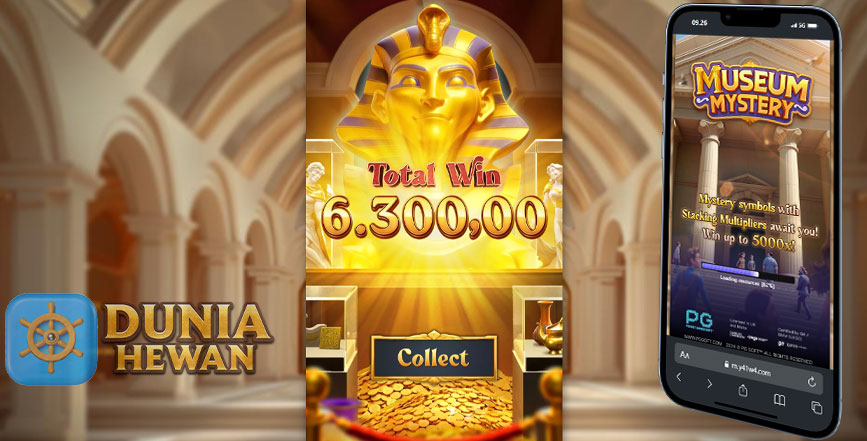 Game Terbaru Keluaran PG SOFT Museum Mystery Sangat Gacor
