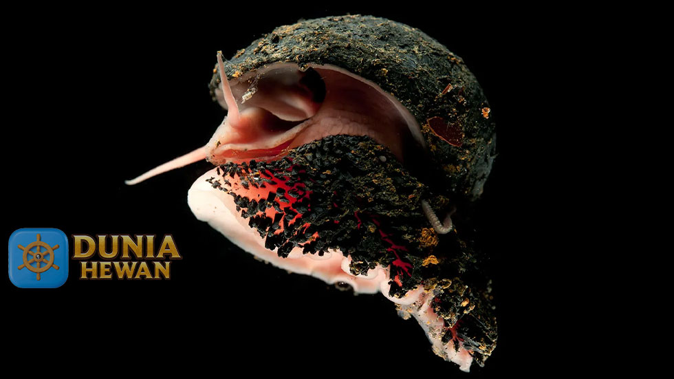 Scaly-foot Snail Siput Kaki Berisik yang Tinggal di Kedalaman Laut