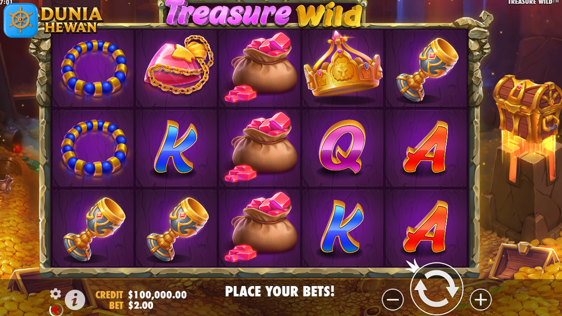 Jelajahi Dunia Misteri Slot Treasure Wild: Jackpot Menantimu
