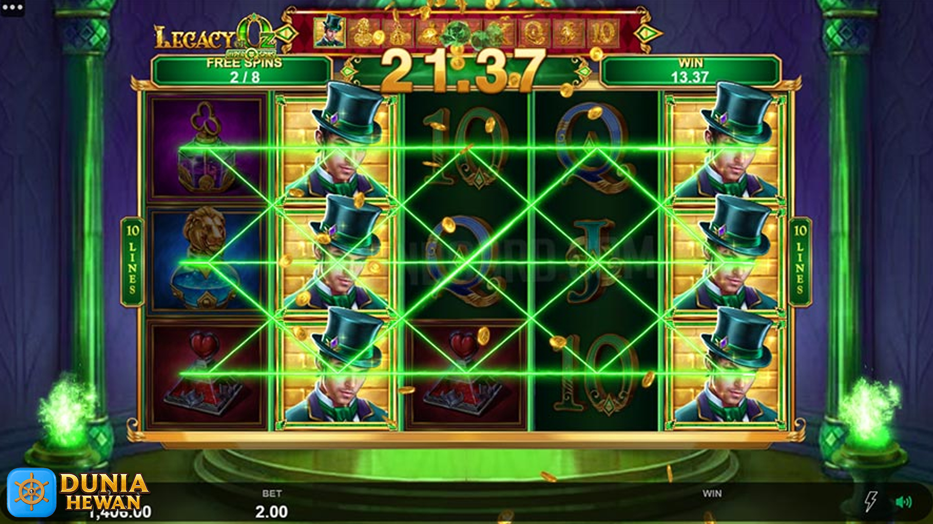 Misteri Kota Zamrud: Temukan Harta Karun di Slot Legacy of Oz