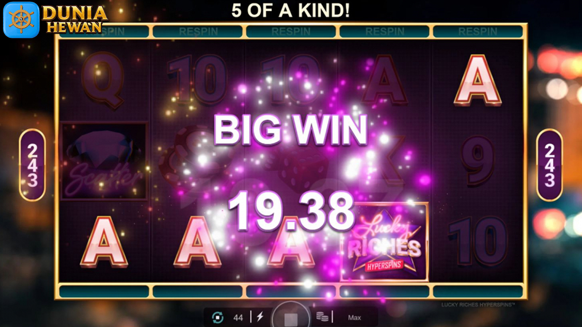 Rasakan Menang Beruntun di Slot Lucky Riches Hyperspins