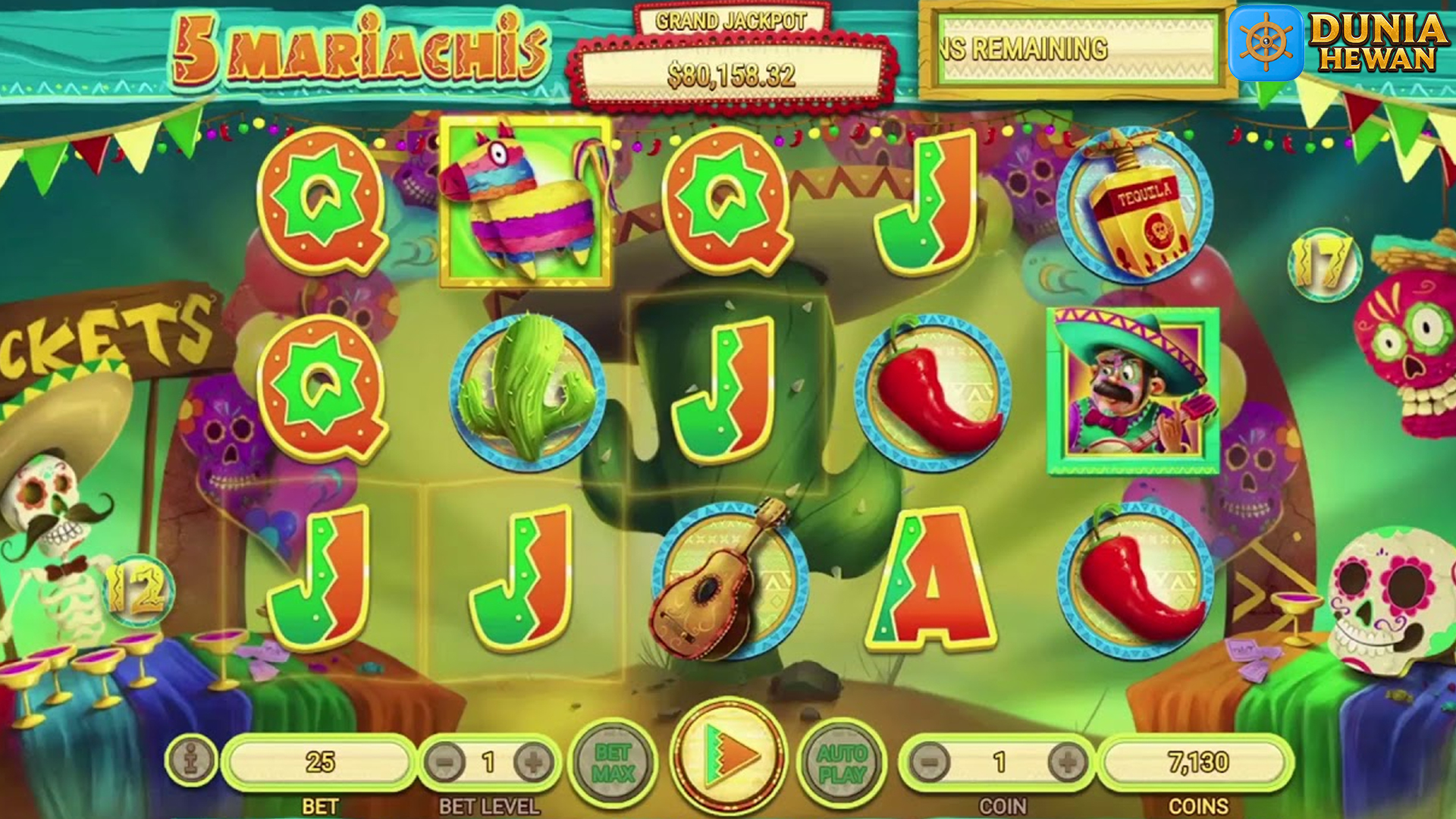 Slot 5 Mariachi: Daftar dan Dapatkan Free Spin Sekarang Juga