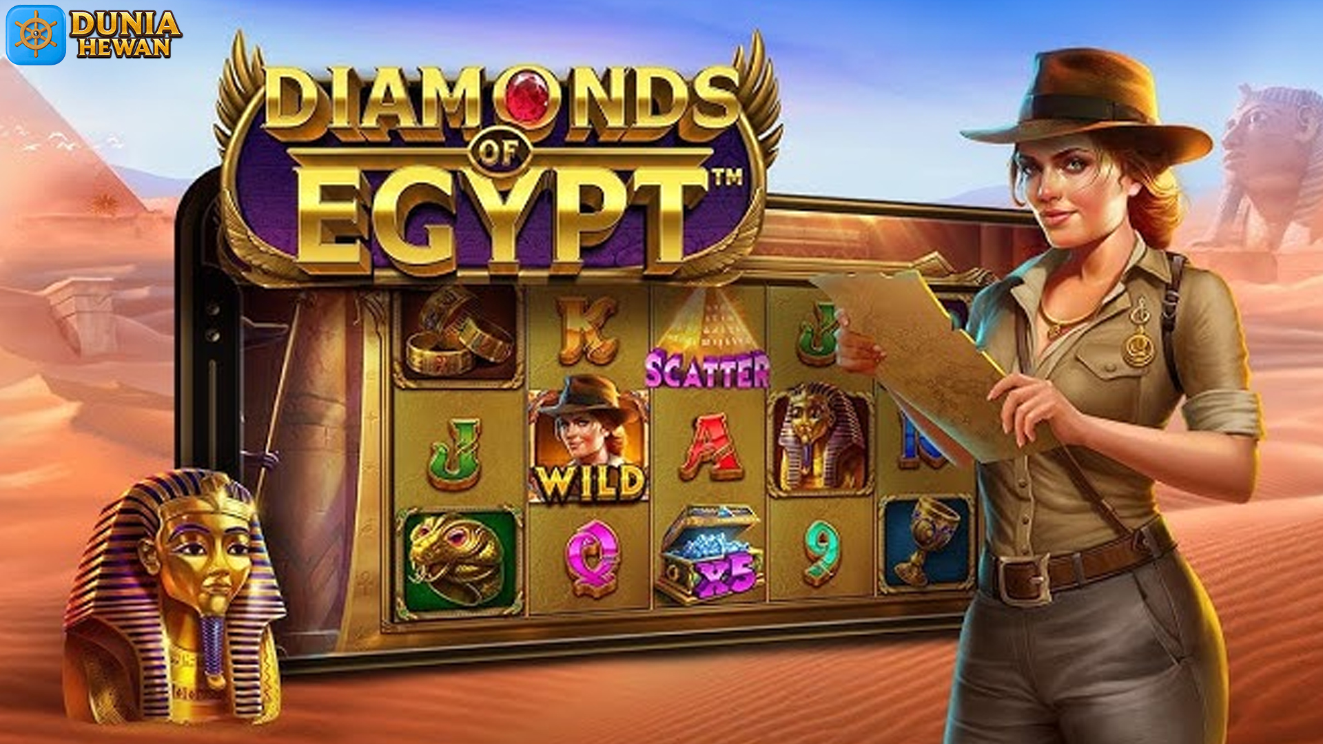 Raih Harta Firaun! Rahasia Kemenangan Slot Diamonds of Egypt