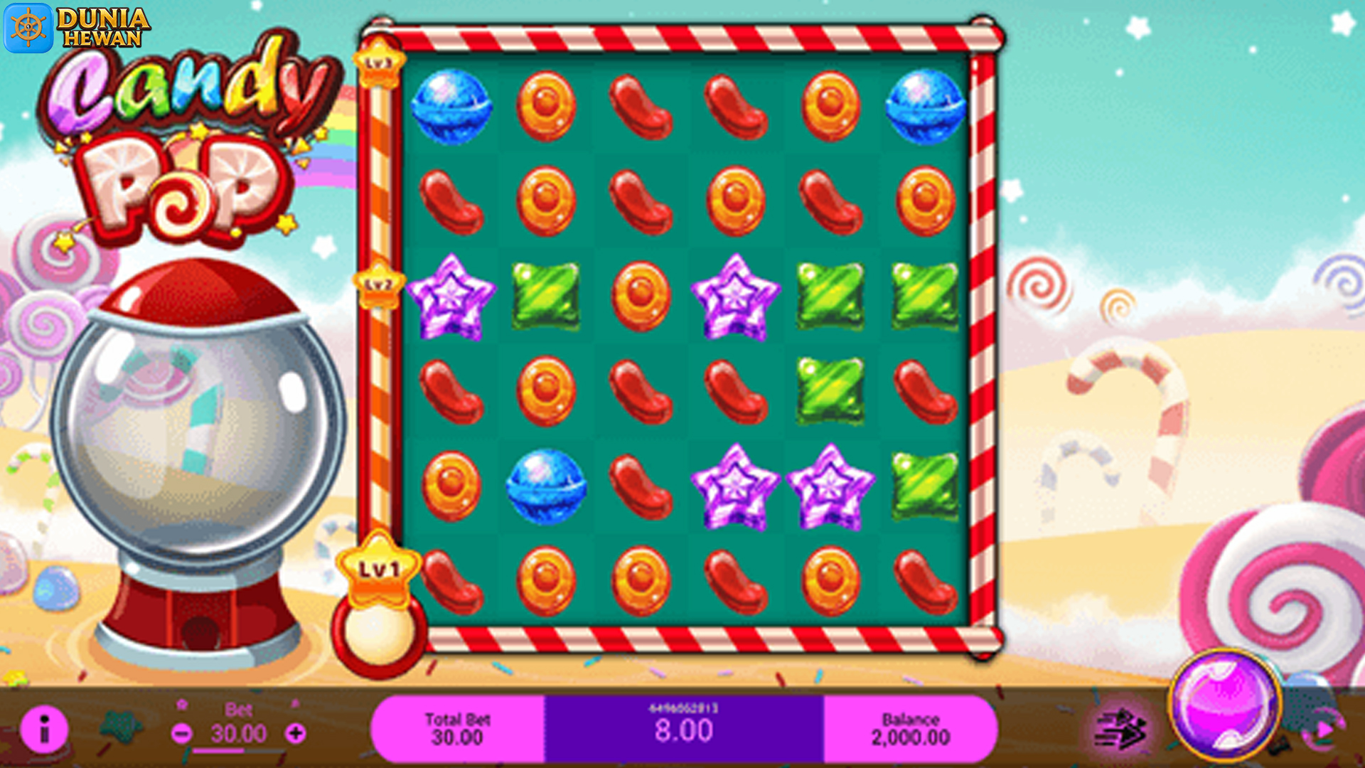 Candy Pop Slot: Dapatkan Rasa Manis Kemenangan di Setiap Spin