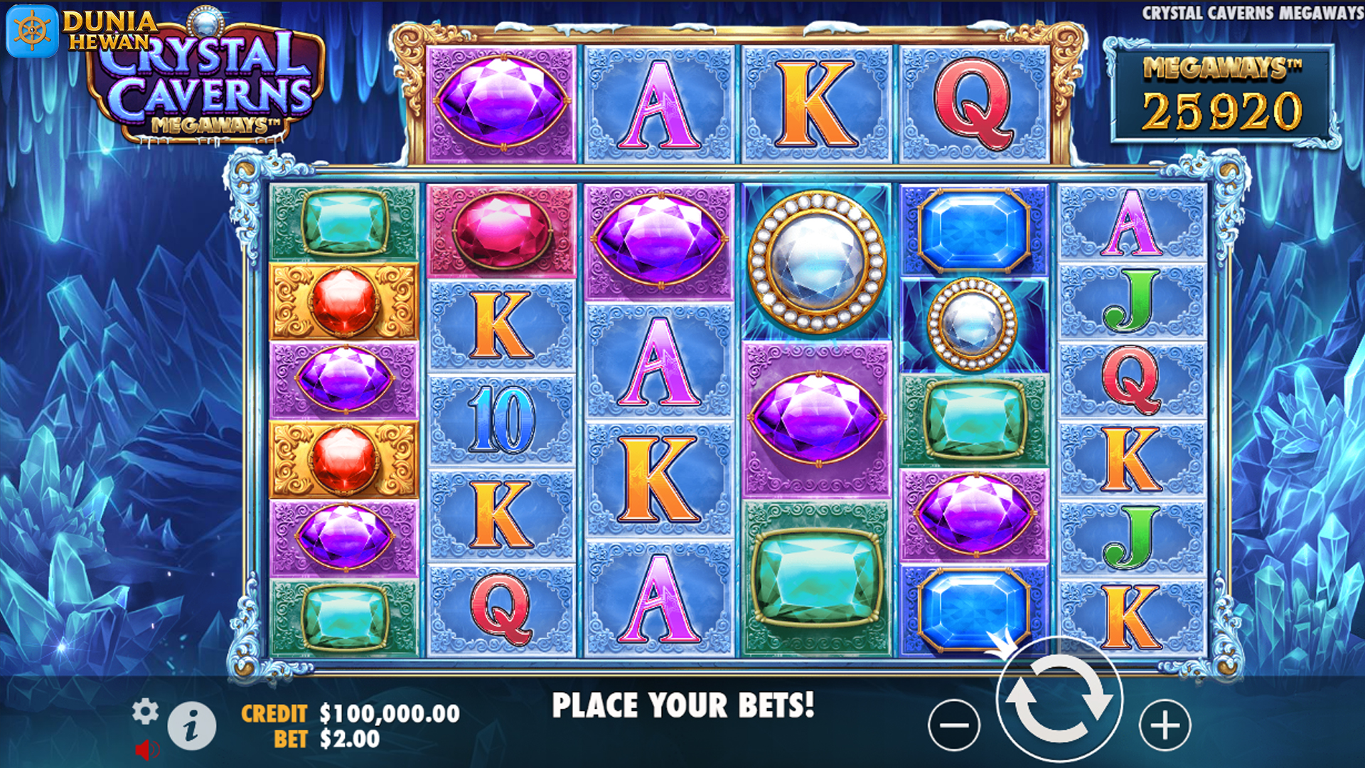 Slot Crystal Caverns Megaways: Harta Karun dalam Gua Misterius