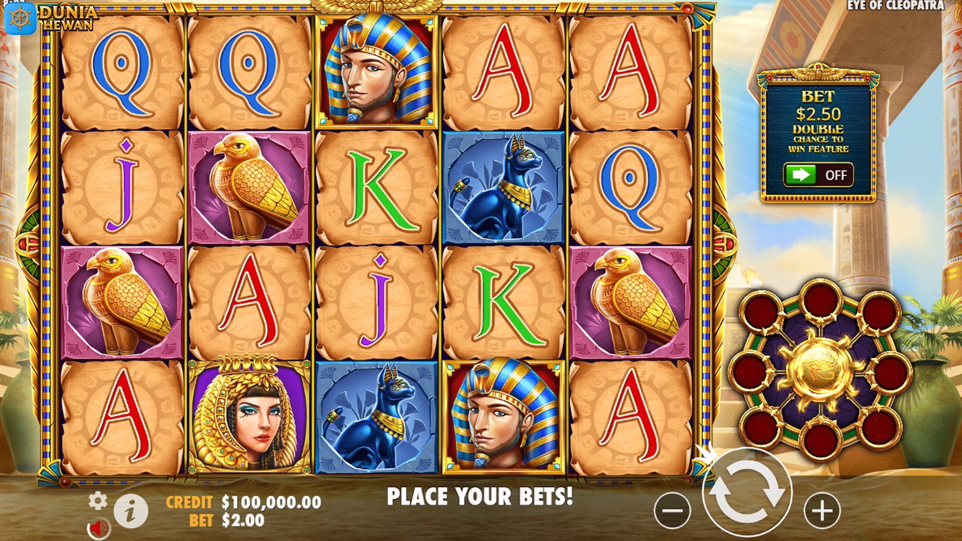 Eye of Cleopatra: Slot Online dengan Tema Epik & Peluang Besar