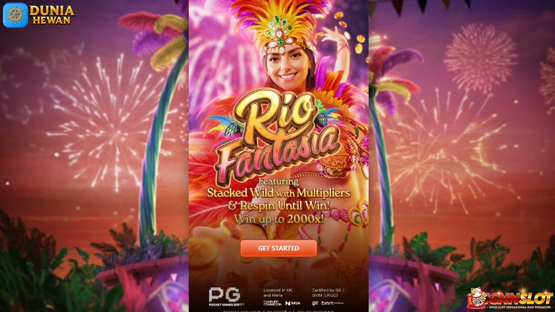 Nikmati Sensasi Seru & Menang di Rio Fantasia dengan Amp Login