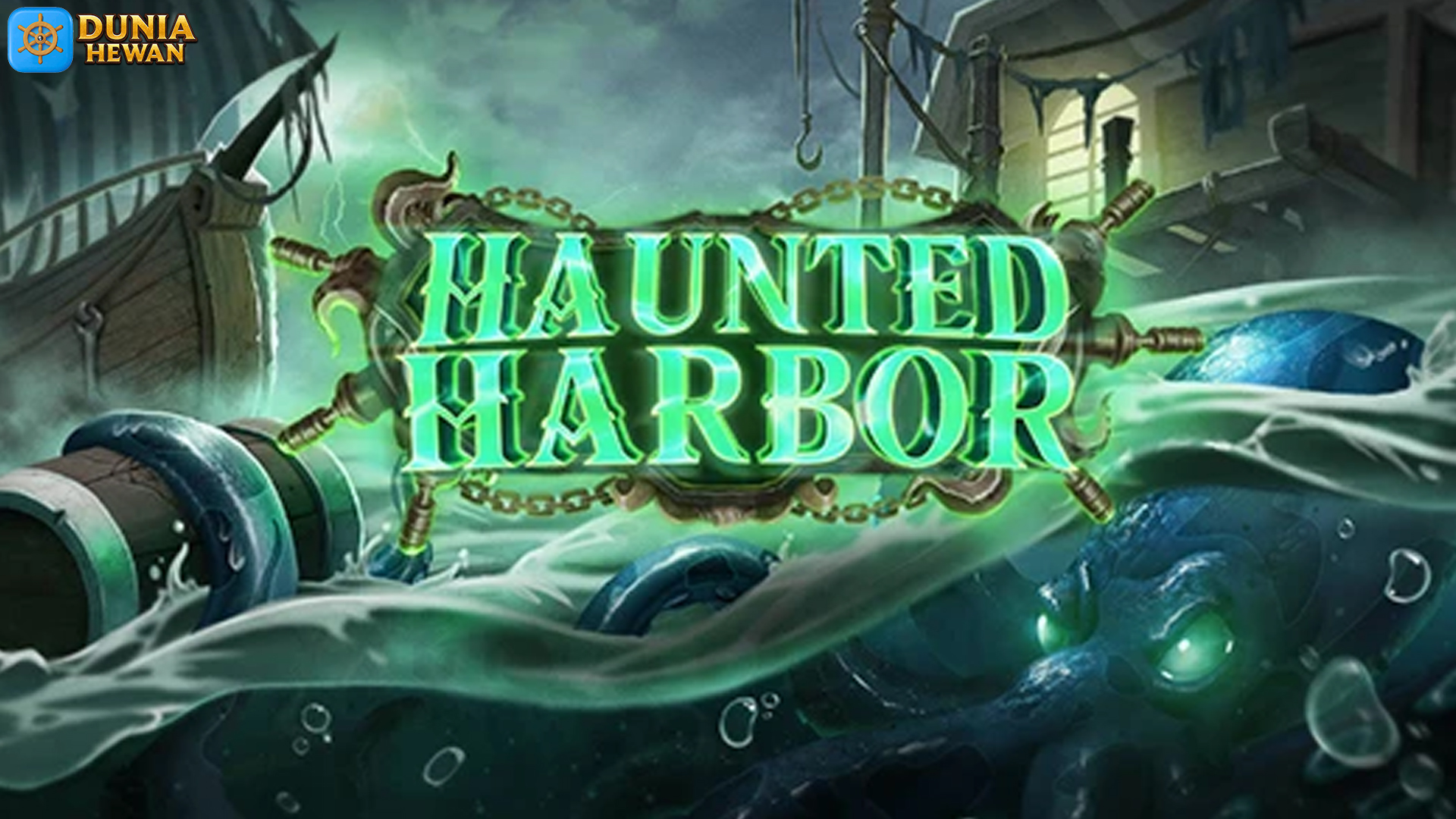 Buru Jackpot Gila di Haunted Harbor Lewat Slot Pulsa Terpercaya