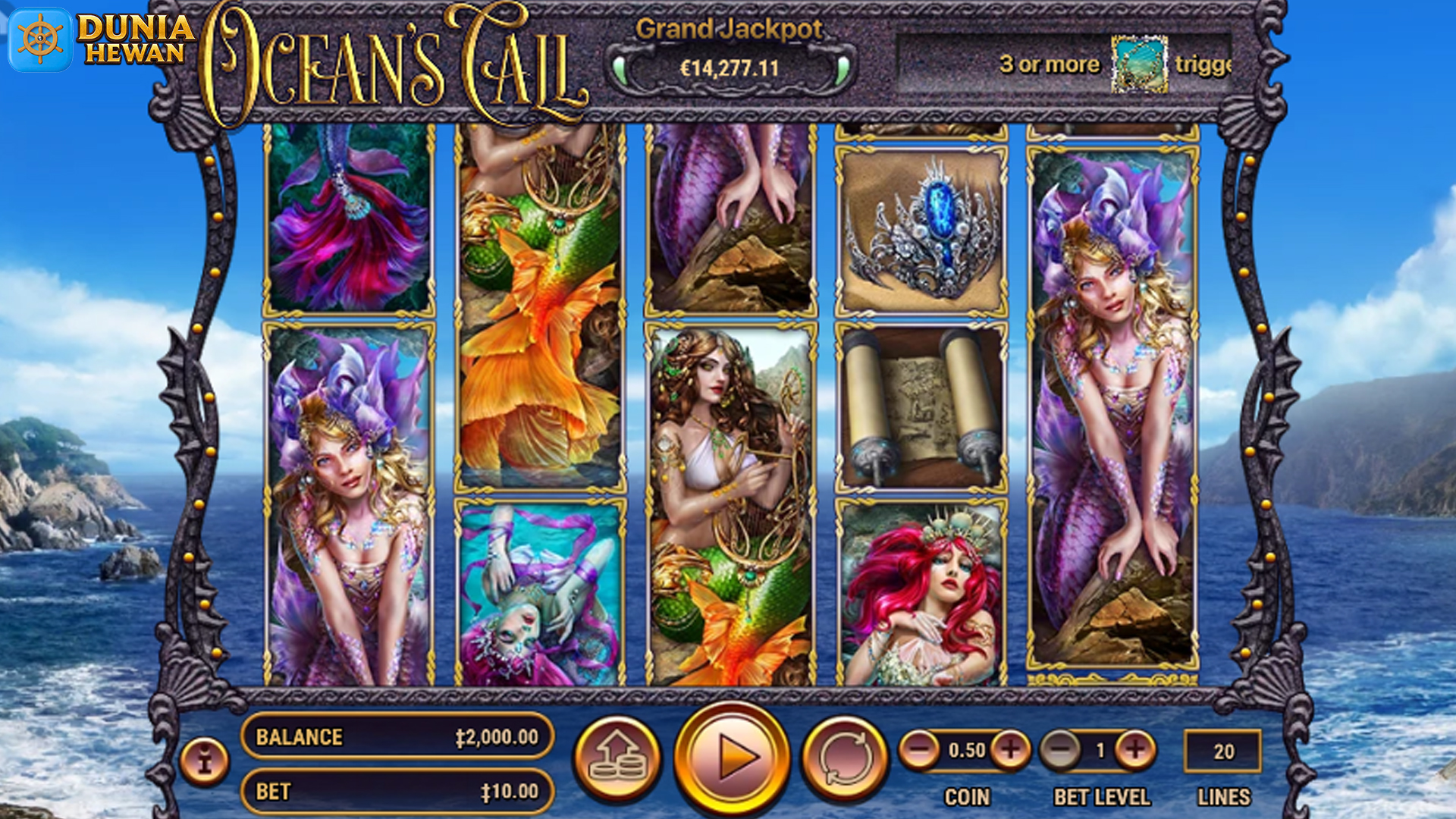 Jackpot Dalam Gelombang Rahasia Slot Online Resmi Oceans Call