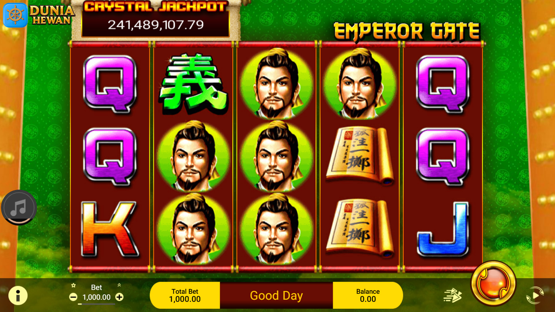 Main Emperor Gate Sekarang di Slot Gacor Untung Gila Terus