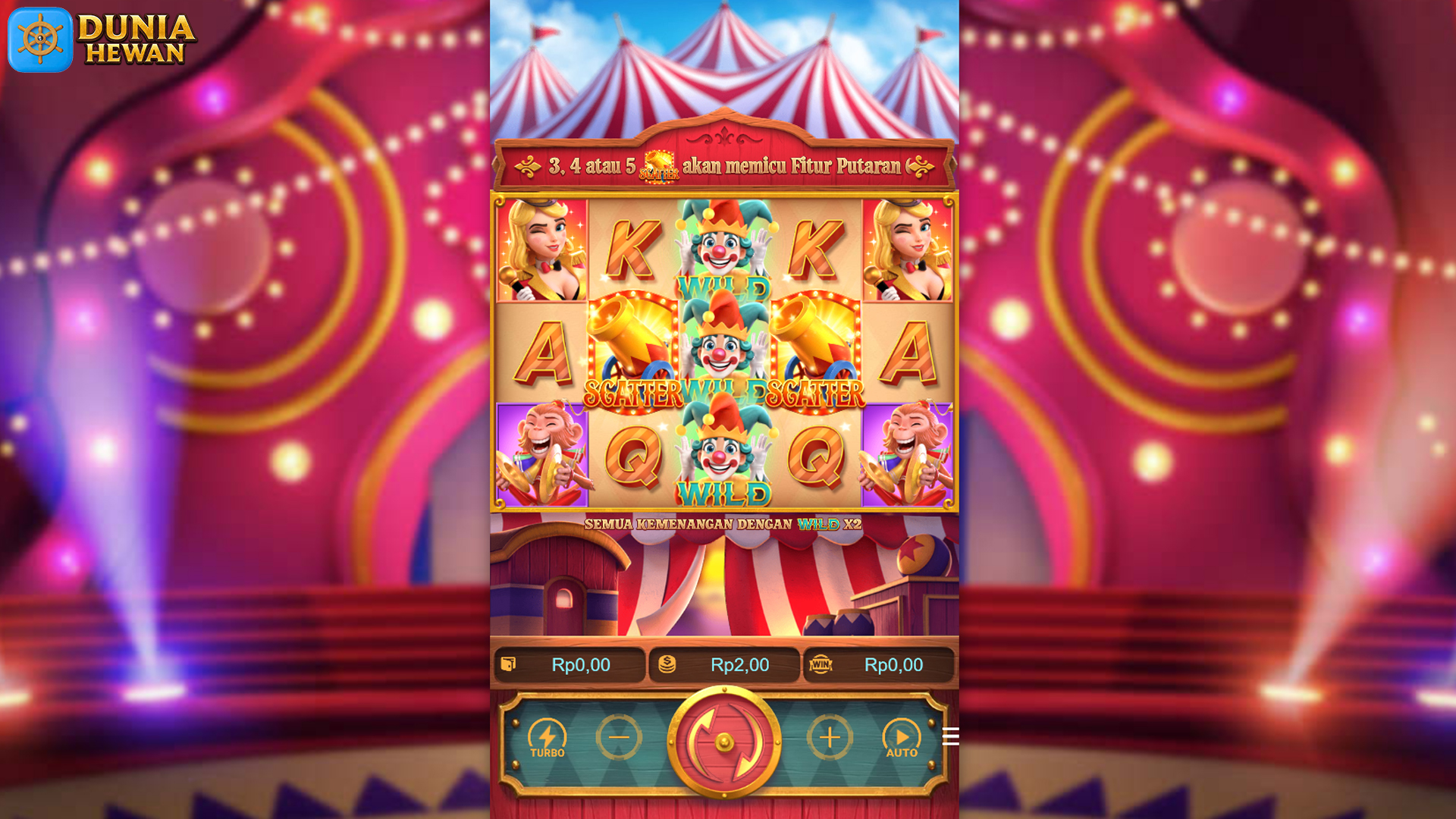 Circus Delight Bikin Slot Deposit Gopay Makin Tambah Meriah