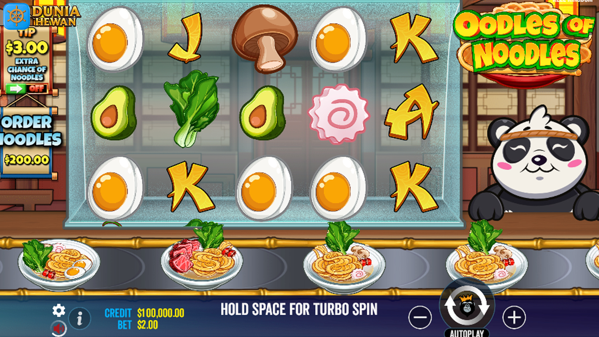 Rasakan Maxwin Banjir Oodles of Noodles Lewat Link Slot Gacor