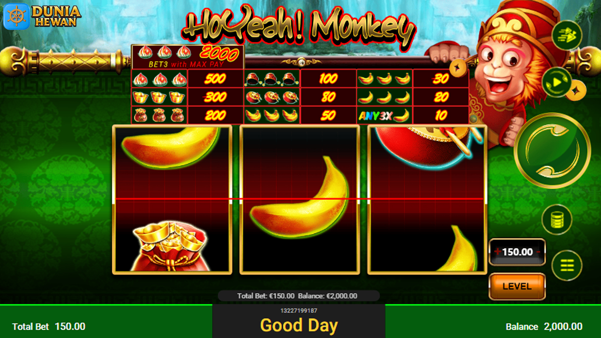 Ho Yeah Monkey Slot RTP Tinggi Siap Berikan Cuan Besar