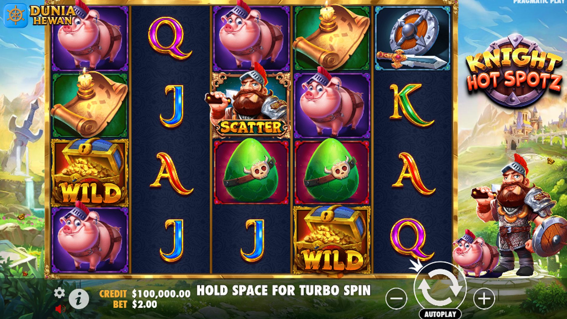 Mainkan Knight Hot Spotz di Slot RTP Tinggi untuk Bonus Mantap