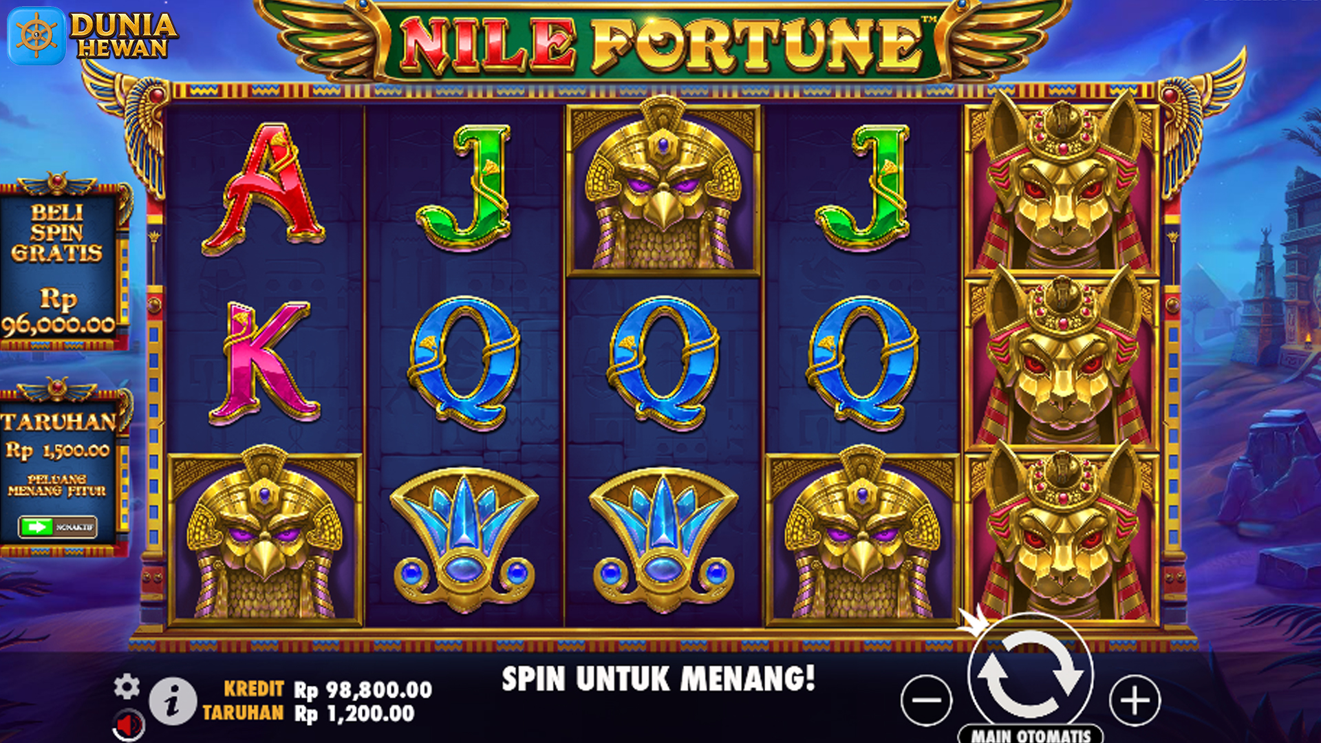 Toto8000 Ungkap Keseruan Nile Fortunes, Siap Raup Bonus