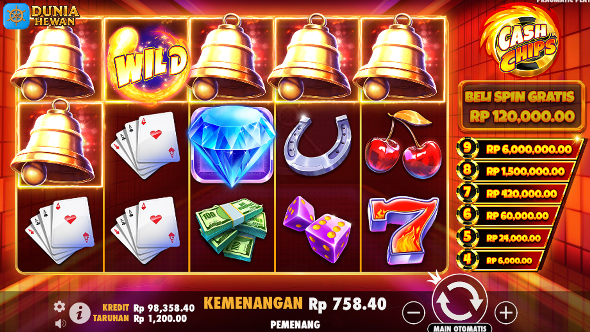 Lagi Viral! Cash Chips 2025 dengan Spin Super Nendang Banget