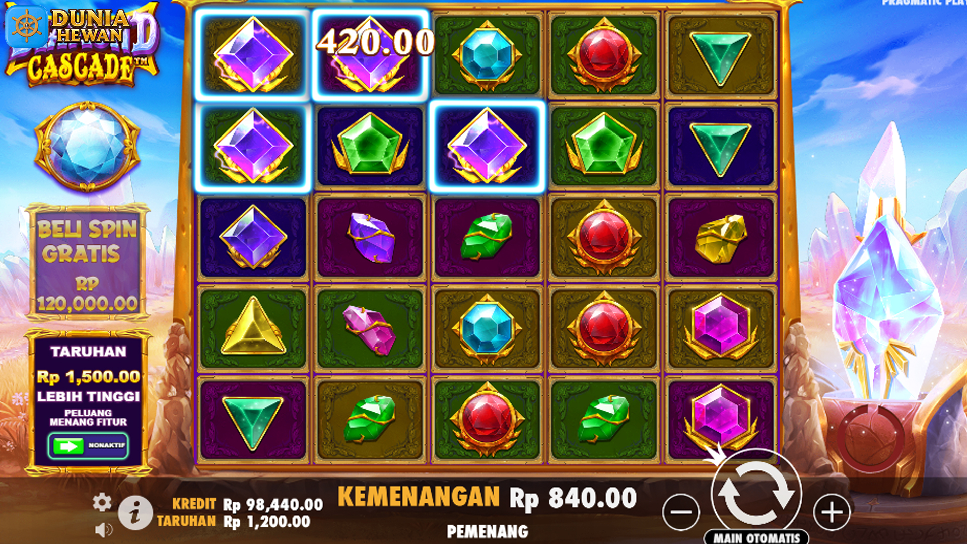 Situs Cnnslot Resmi Diamond Cascade dan Riuh Energi2 Baru
