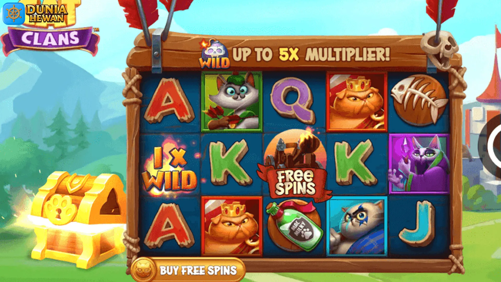 5 Daya Tarik Visual yang Dimiliki Slot Cat Clans Populer